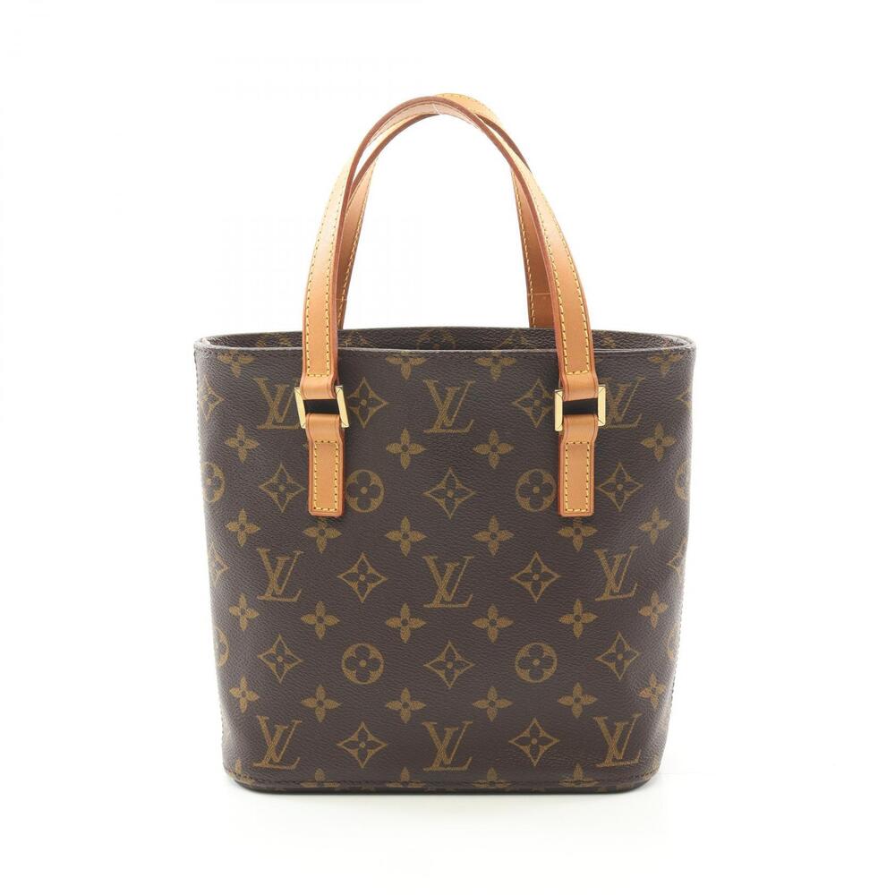 Louis Vuitton Vavin Handbag Canvas Leather Monogram Brown